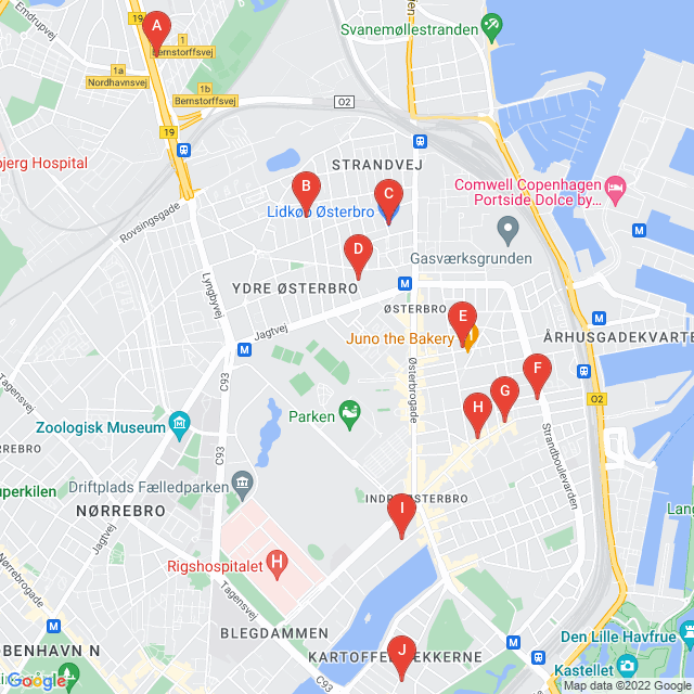 Genbrugsbutikker i København Ø