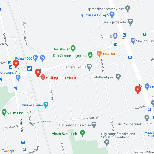 Genbrugsbutikker i Virum