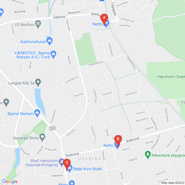 Genbrugsbutikker i Hørsholm