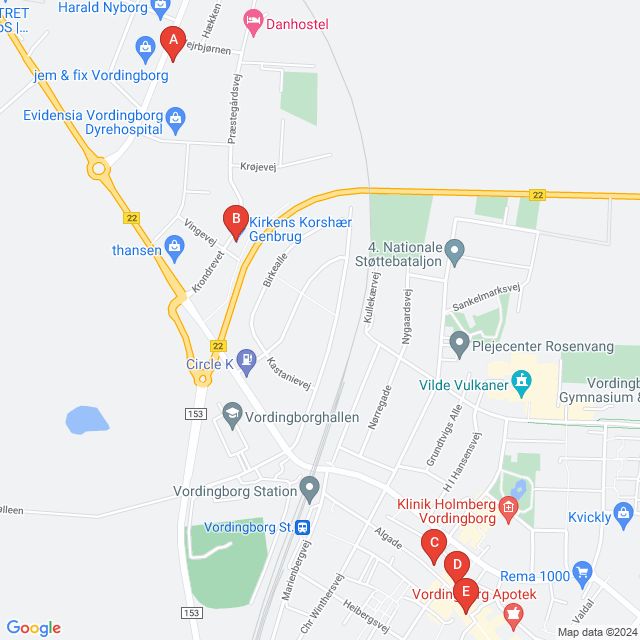 Genbrugsbutikker i Vordingborg