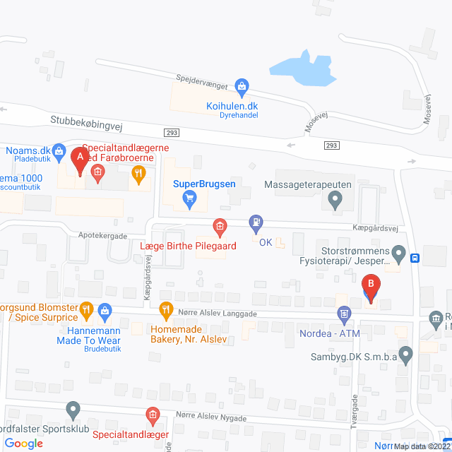 Genbrugsbutikker i Nørre Alslev