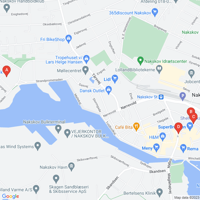 Genbrugsbutikker i Nakskov