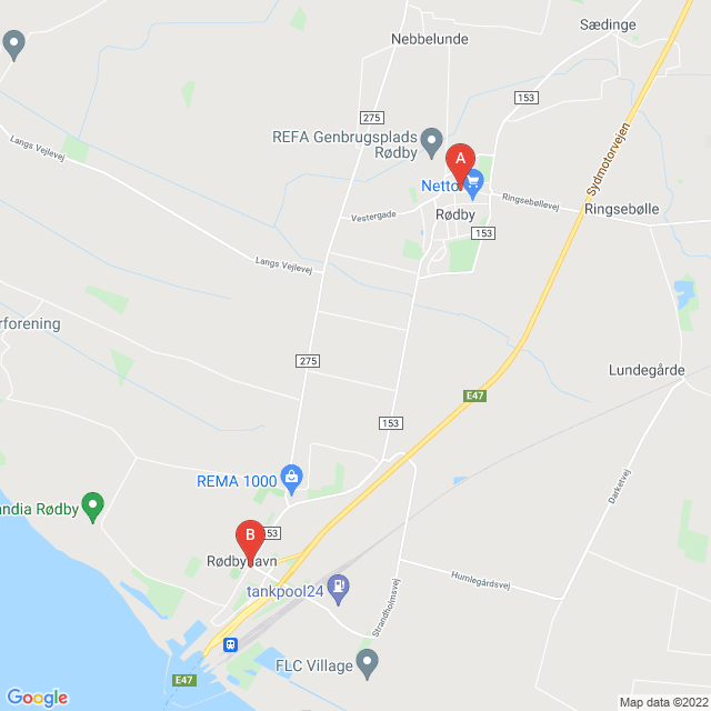 Genbrugsbutikker i Rødby