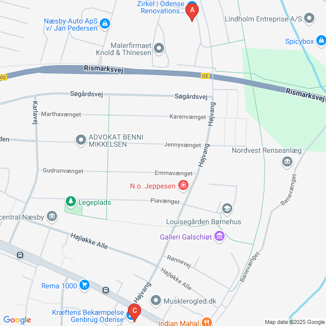 Genbrugsbutikker i Odense N
