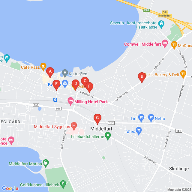 Genbrugsbutikker i Middelfart