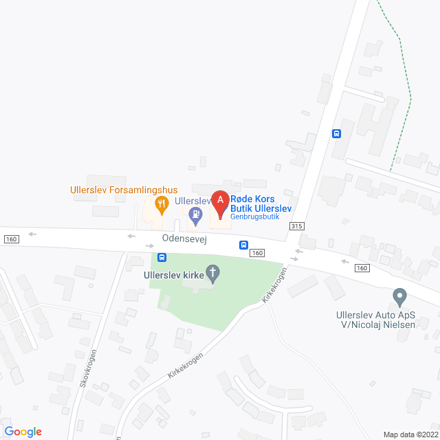 Genbrugsbutikker i Ullerslev