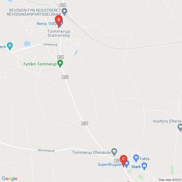 Genbrugsbutikker i Tommerup