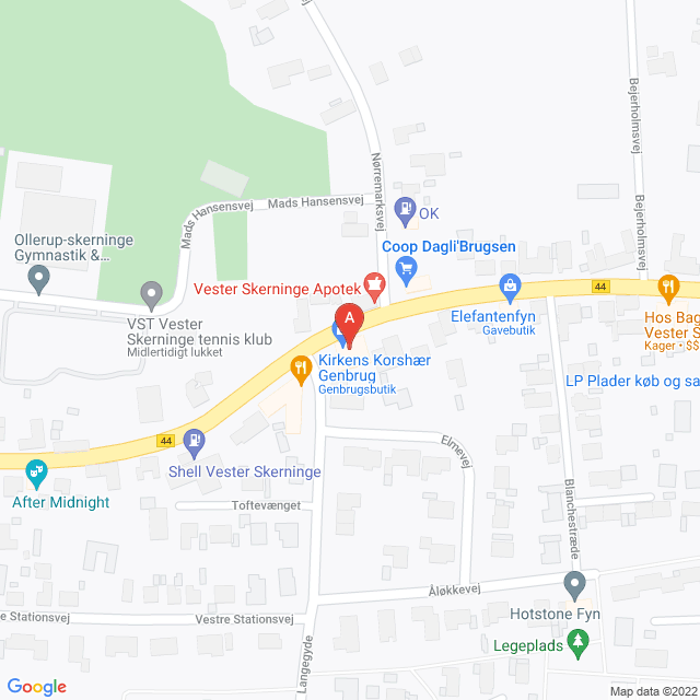 Genbrugsbutikker i Vester Skerninge
