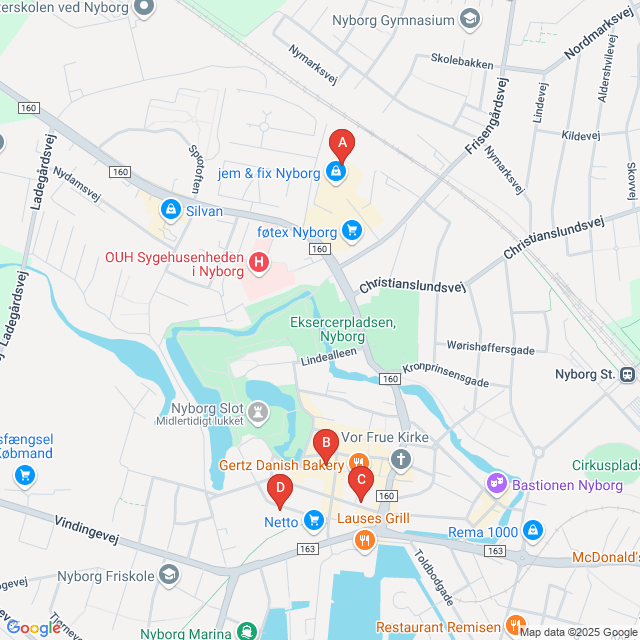 Genbrugsbutikker i Nyborg