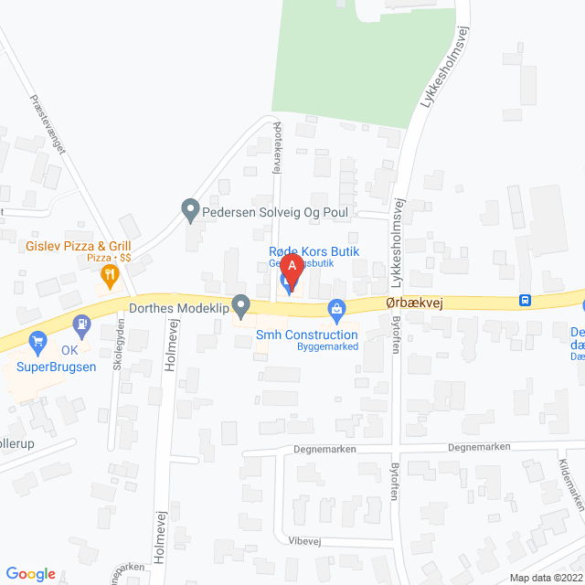 Genbrugsbutikker i Gislev
