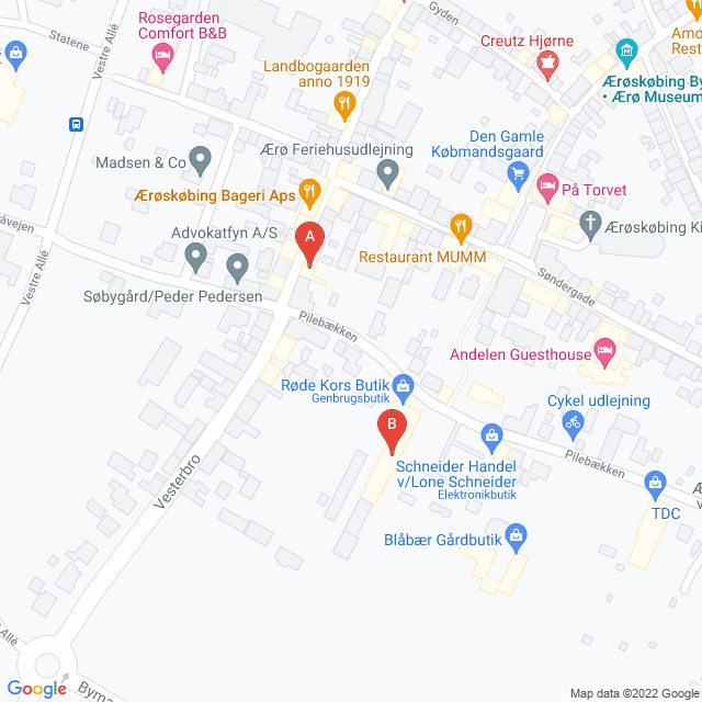 Genbrugsbutikker i Ærøskøbing