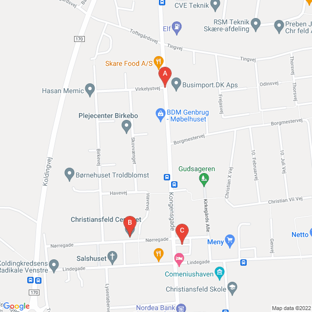 Genbrugsbutikker i Christiansfeld