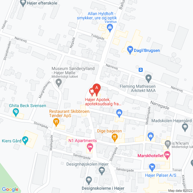 Genbrugsbutikker i Højer