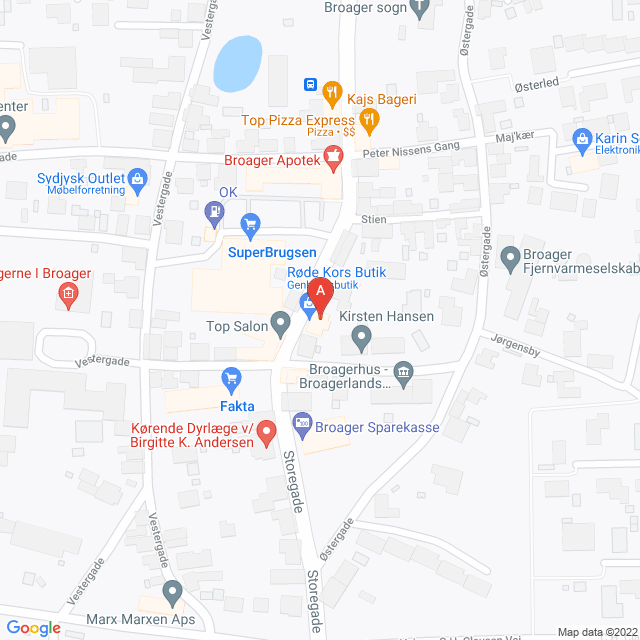 Charity shops in Broager