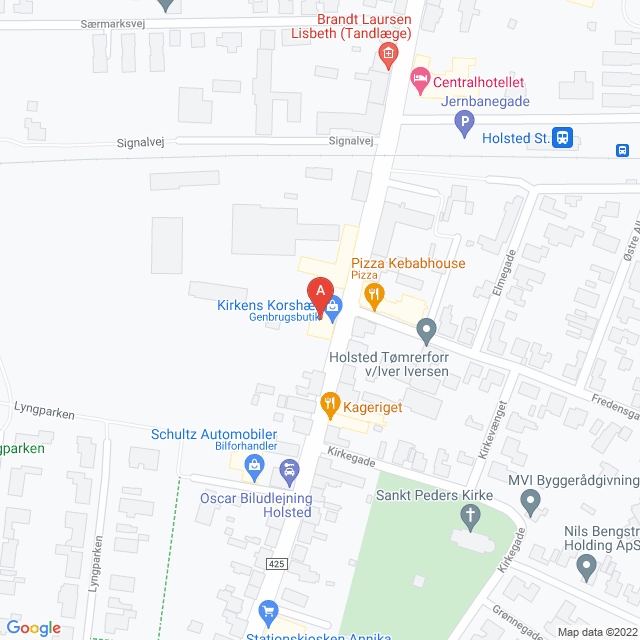 Genbrugsbutikker i Holsted