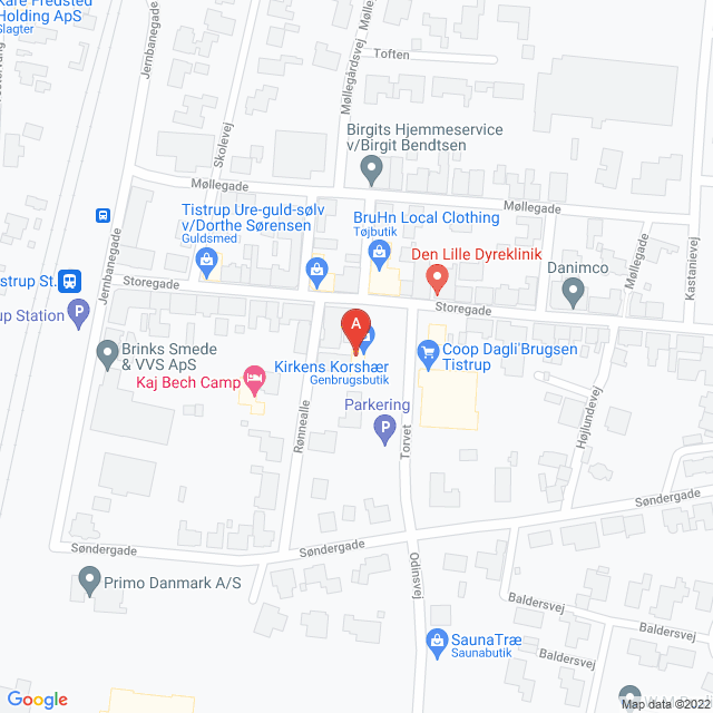 Genbrugsbutikker i Tistrup