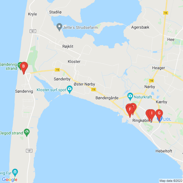 Genbrugsbutikker i Ringkøbing