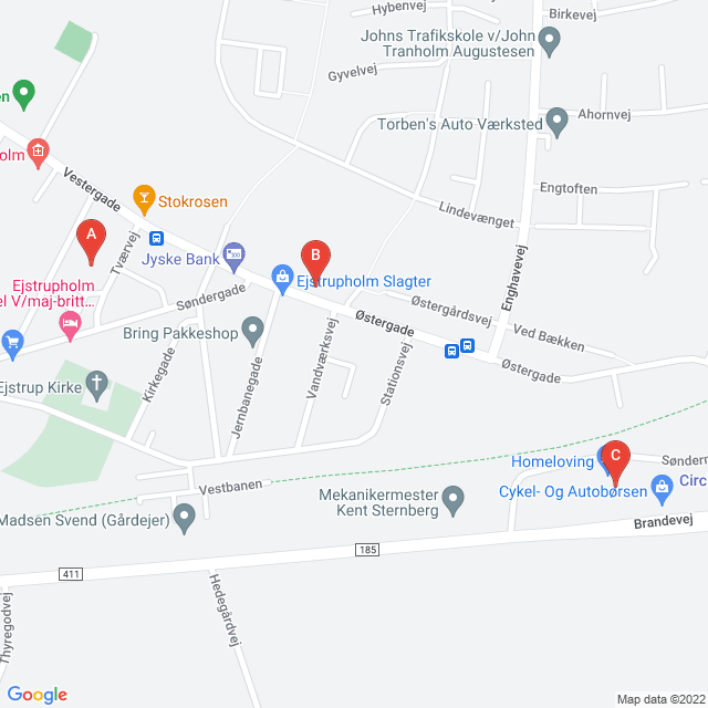 Genbrugsbutikker i Ejstrupholm