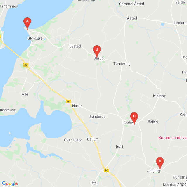 Genbrugsbutikker i Roslev