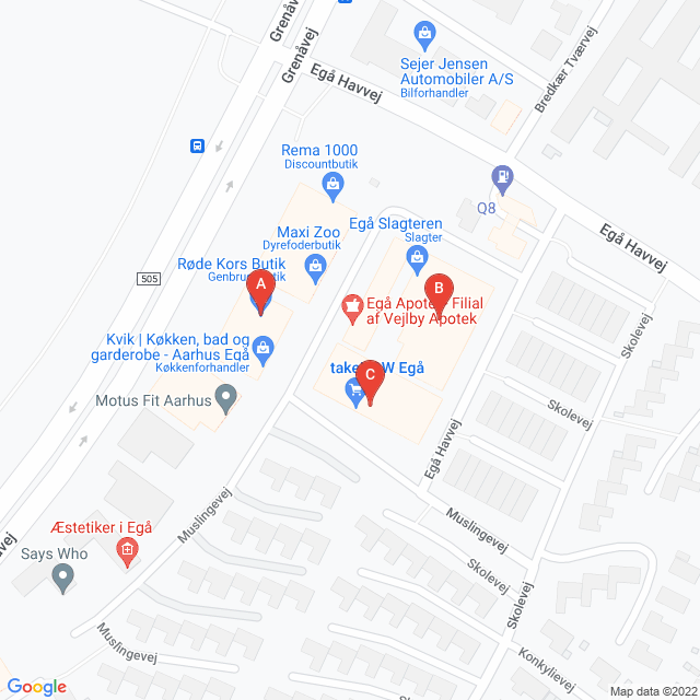 Genbrugsbutikker i Egå