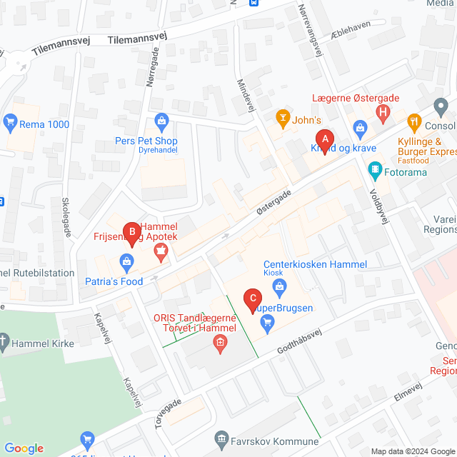 Genbrugsbutikker i Hammel