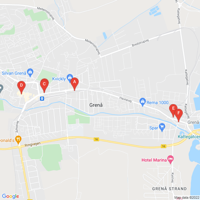 Genbrugsbutikker i Grenaa