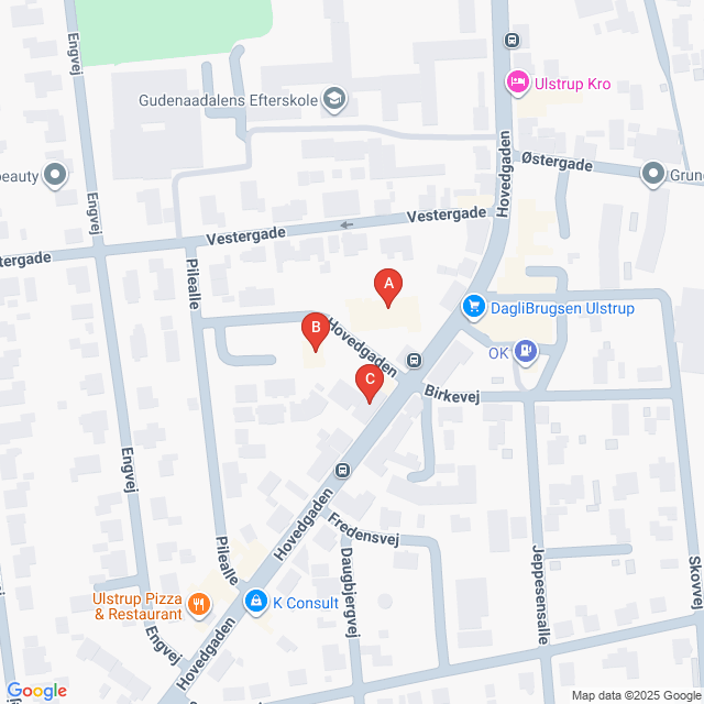 Genbrugsbutikker i Ulstrup