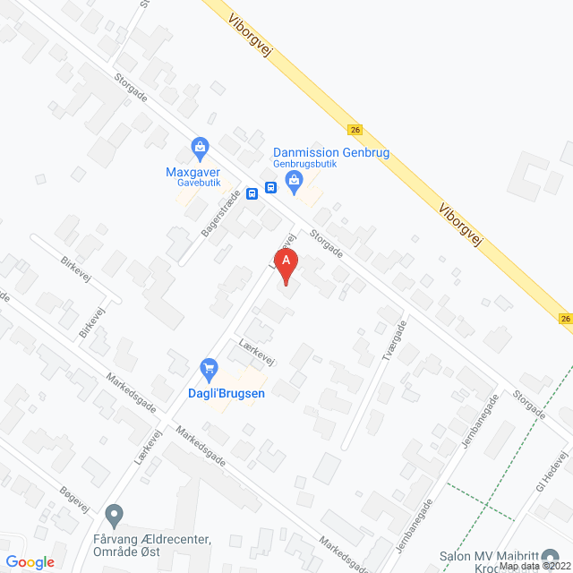 Genbrugsbutikker i Fårvang