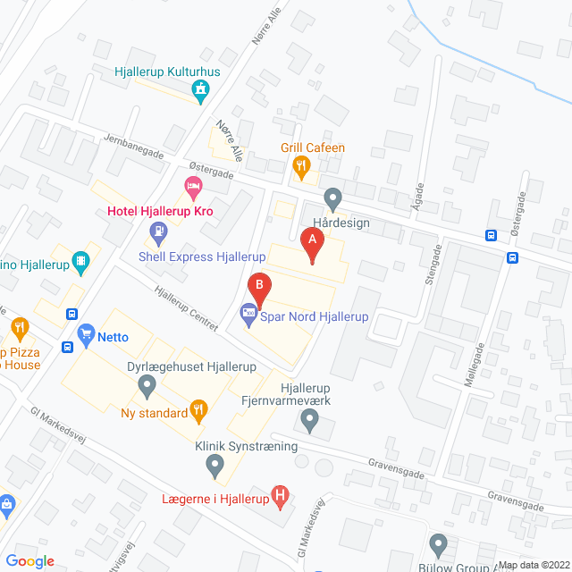 Genbrugsbutikker i Hjallerup