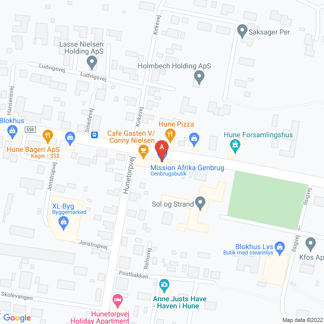 Genbrugsbutikker i Blokhus