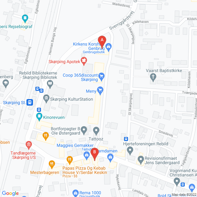 Genbrugsbutikker i Skørping