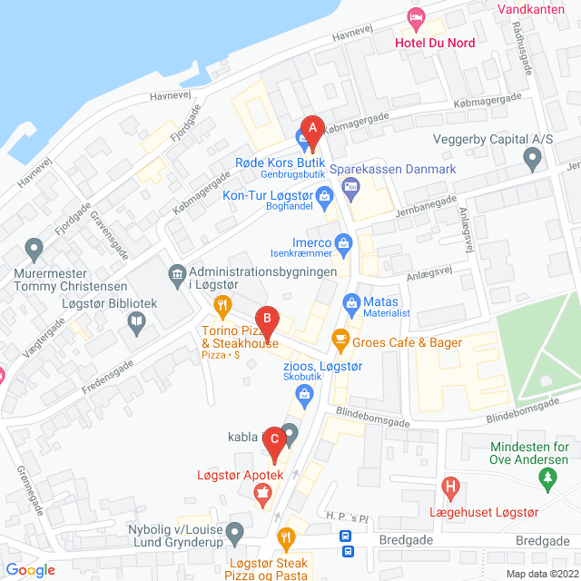 Genbrugsbutikker i Løgstør