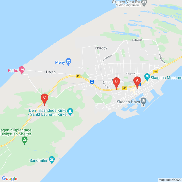 Genbrugsbutikker i Skagen